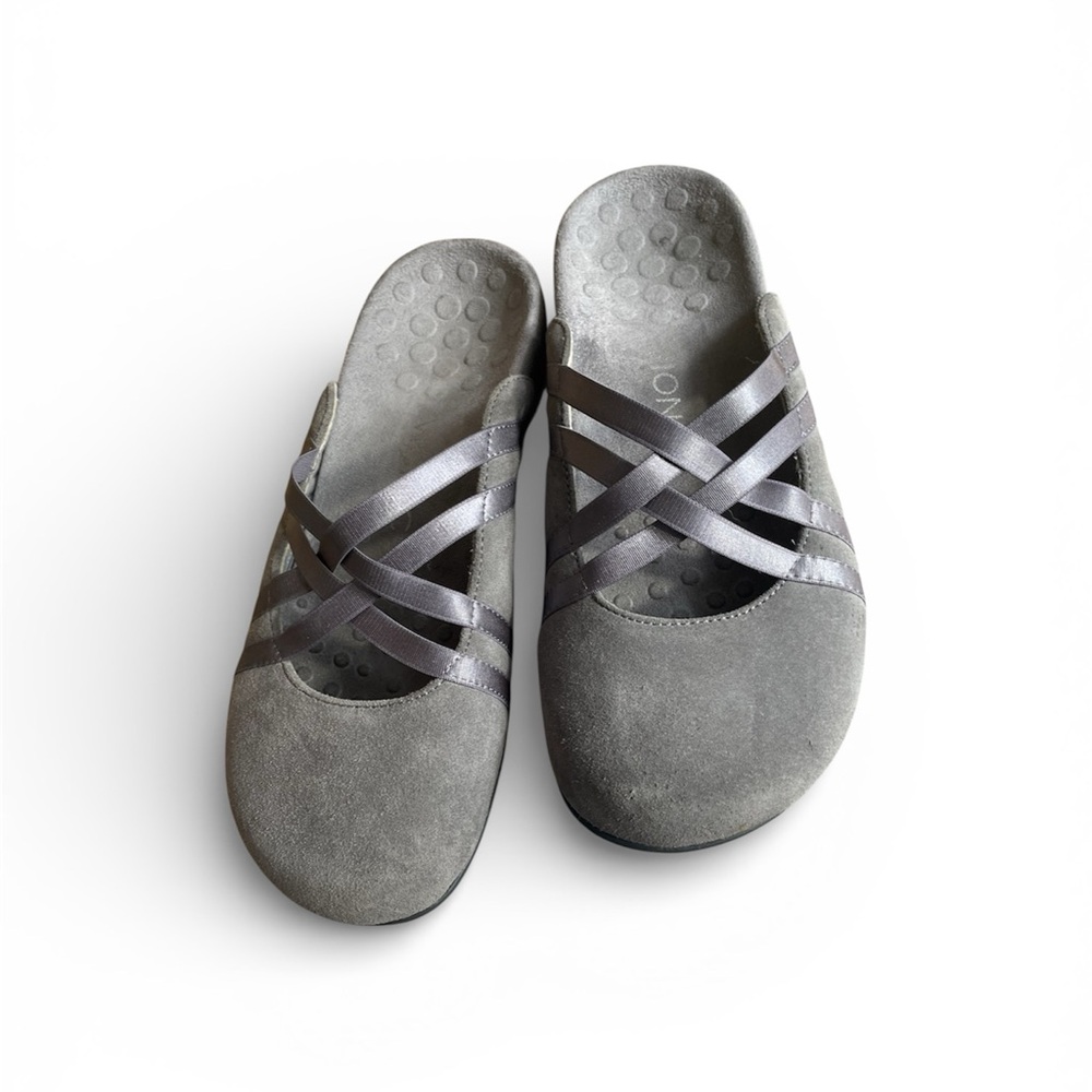 Vionic Claire Suede Slip-On Mule Women’s Size 7 Comfort Orthotic Casual Shoes - Picture 2 of 7